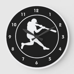 Grande Relógio de Design de baseball