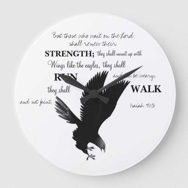 Grande Relógio de Escrituras da Águia (Frente)