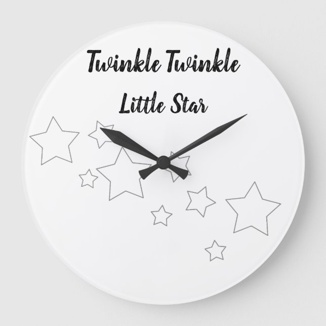 Grande Relógio de Estrelas Pequenas (Frente)