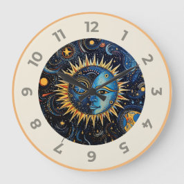 Grande Relógio de Exibição do Sistema Solar