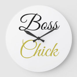 Grande Relógio de fonte Bonito Dourada de Avryl Fleur