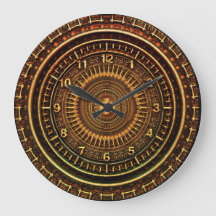 Relógio De Madeira De Faux