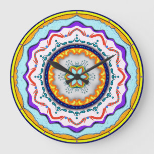 Grande Relógio de Mandala