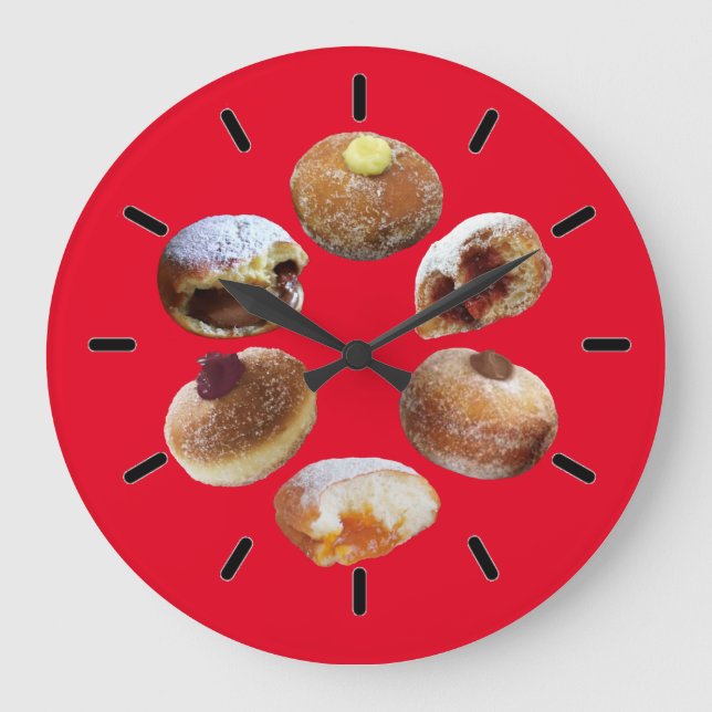 Grande Relógio de Muro "Bomboloni" (Frente)