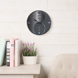 Grande Relógio de Muro Moderno Yin Yang