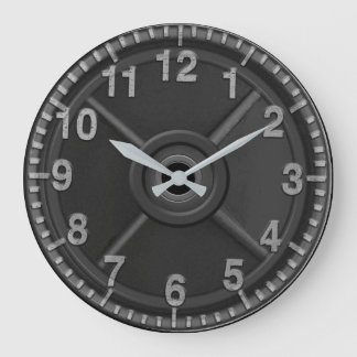 Grande Relógio de Peso do Ferro Gym