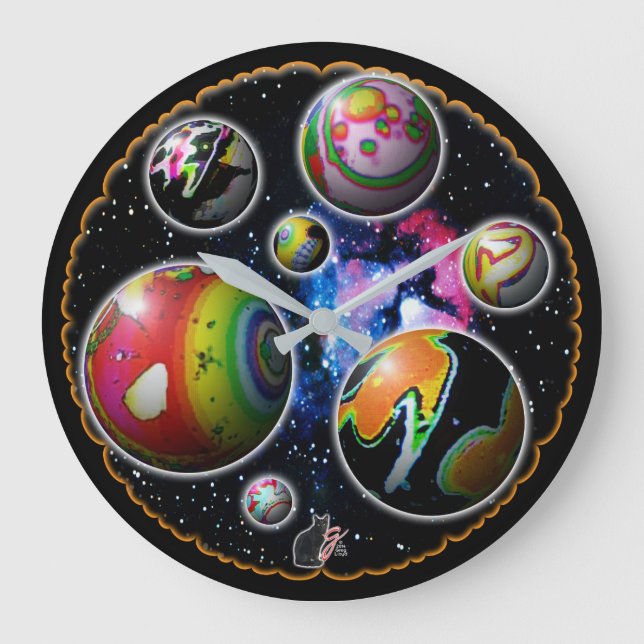 Grande Relógio de Planetoides (Frente)