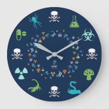 Relógio de Tox ACMT - Design azul escuro