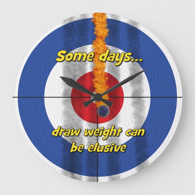 Grande Relógio do Curler - (Azul) (Frente)