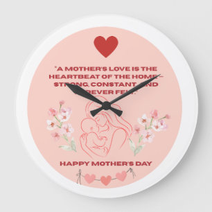 Grande relógio do Dia de as mães gráfico