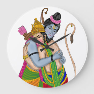 Grande Relógio do Senhor Rama e Hanuman