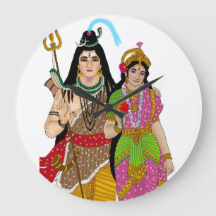 Grande Relógio do Senhor Shiv Parvati