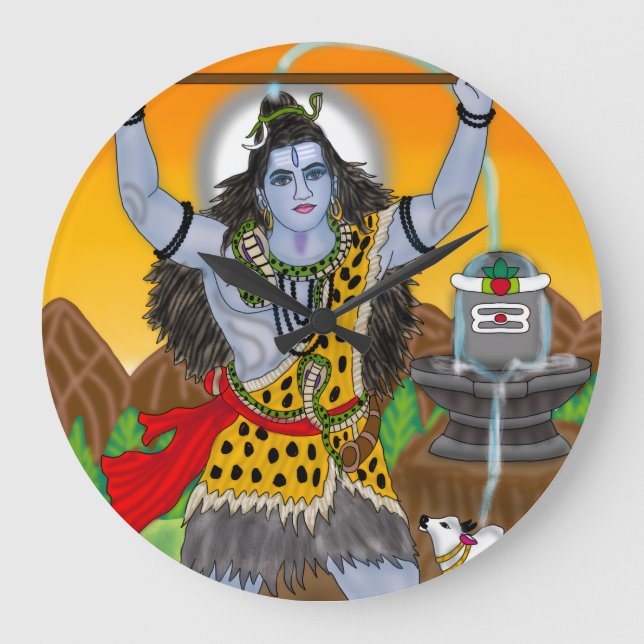 Grande Relógio do Senhor Shiva (Frente)