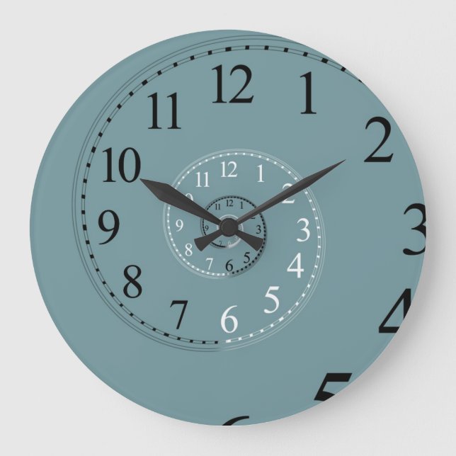 Grande Relógio Espiral. Dia e Noite (Frente)