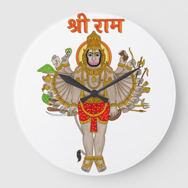 Grande Relógio Hanuman (Frente)