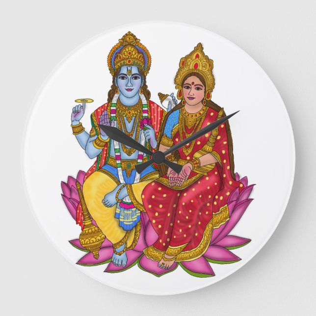 Grande Relógio Lakshmi Narayan (Frente)