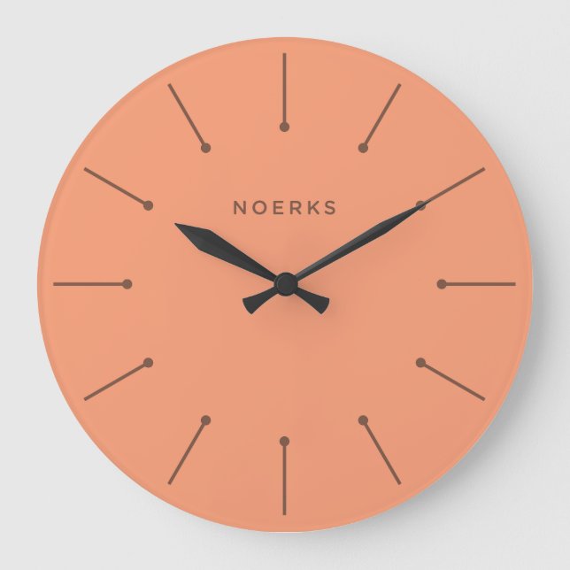 Grande Relógio Minimalista Noirva (Frente)