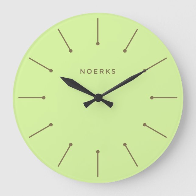 Grande Relógio Minimalista Noirva (Frente)