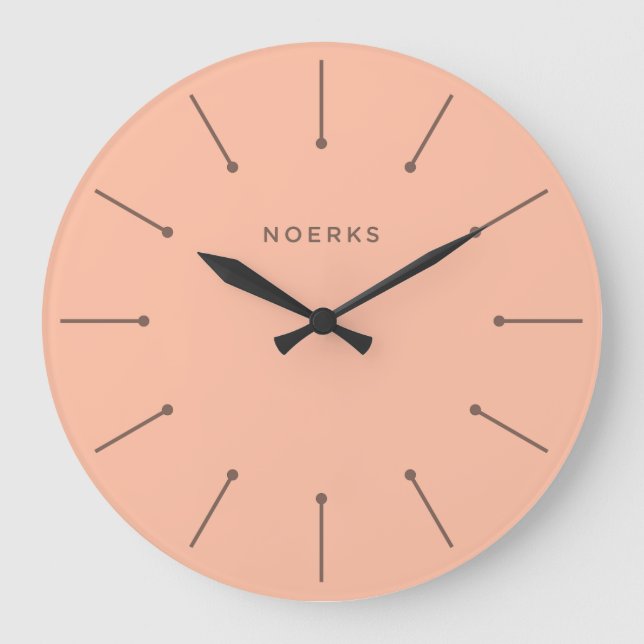 Grande Relógio Minimalista Noirva (Frente)