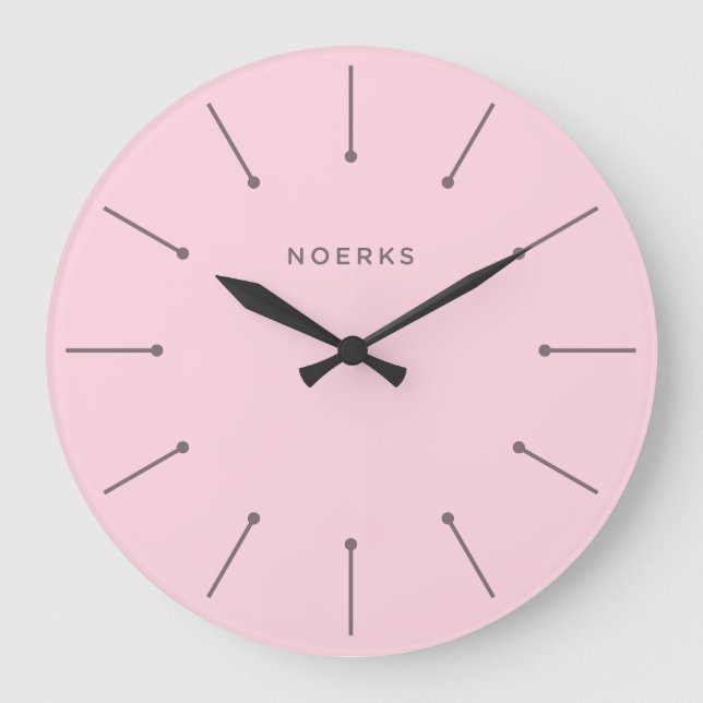 Grande Relógio Minimalista Noirva (Frente)