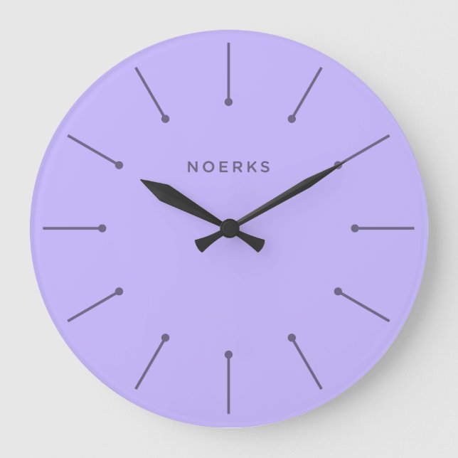 Grande Relógio Minimalista Noirva (Frente)