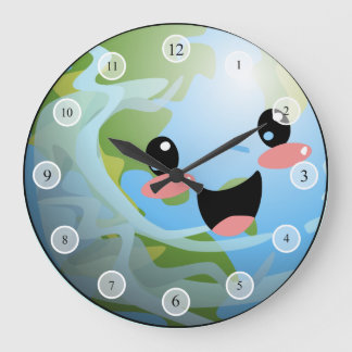 Grande Relógio Mundial Feliz