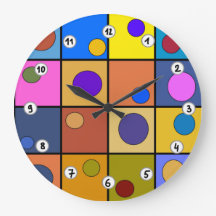 Relógio mural redonda Fantasia