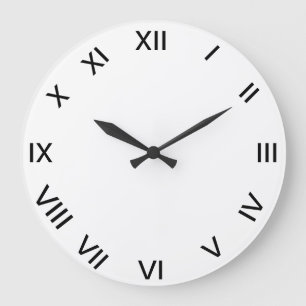 Grande relógio NUMERAL ROMANO