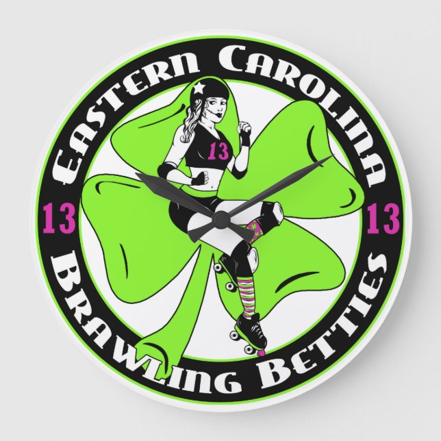 Grande relógio redondo ECBB (Frente)