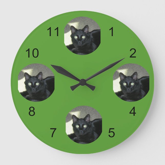 Grande Relógio - Seu Pet em Destaque (Frente)