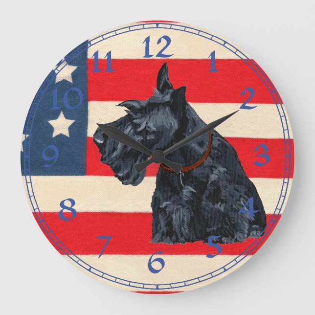 Grande Relógio Terrier escocês (Frente)