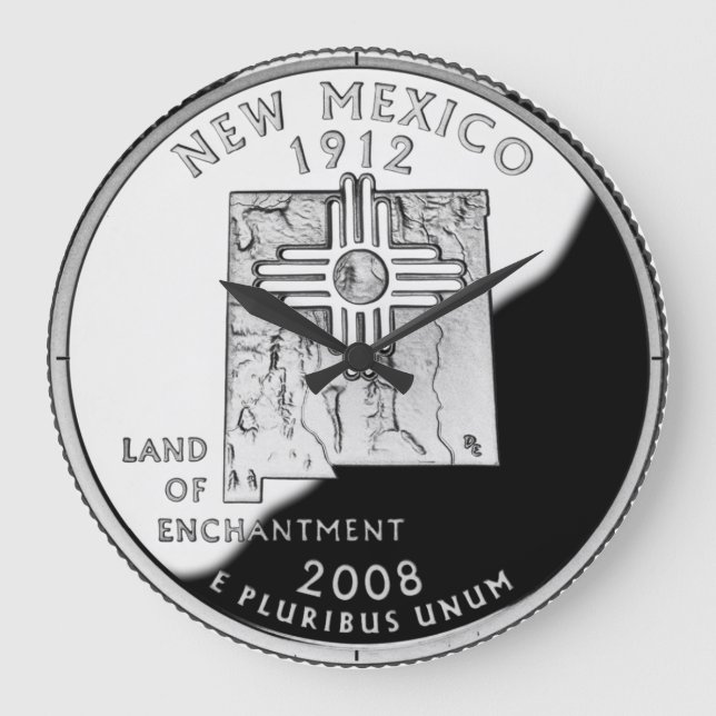 Grande Relógio Trimestral do Novo México (Frente)