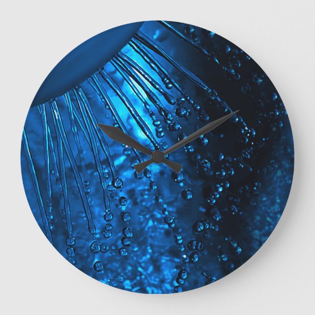 Grande Relógio Único de Parede de Banheiro (Frente)