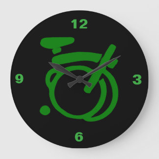 Grande Relógio verde de Brompton Racing