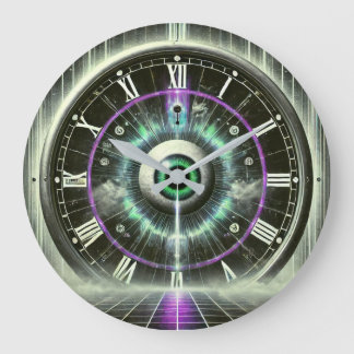 Grande 🕰️ Relógio Weircore "Tempo Sem Fim" 🕰️