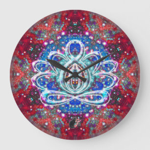 Grande Relógio Zen Lotus Splendorous