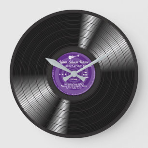 Grande Rock Personalizado ao redor do relógio LP