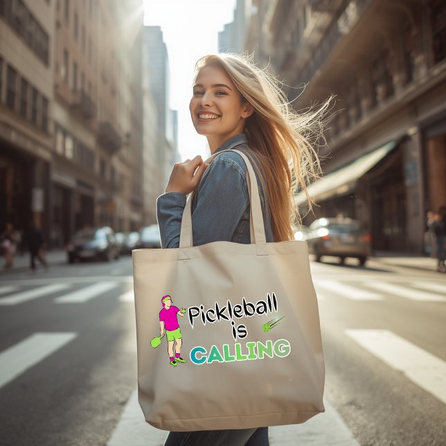Grande Saca-Rolhas Está Chamando Bolsa Tote (Criador carregado)