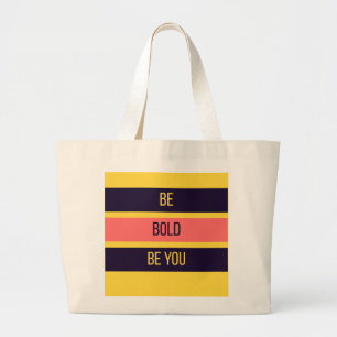 Grande Seja Ousado — Bolsa Tote Maximalista dos Anos 90