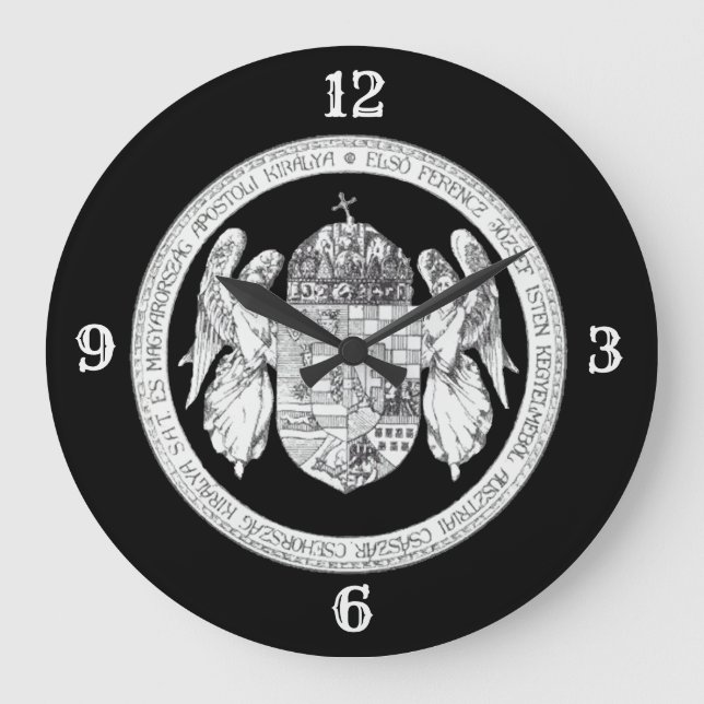 Grande Selo do Relógio Redondo do Reino da Hungria (Frente)