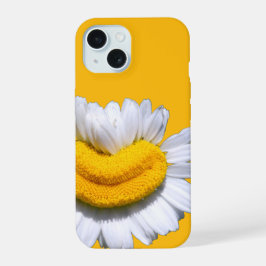 Grande Sorriso de uma Capa de Telefone de Camomila