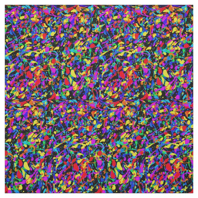 Grande Splatter - Tecido de algodão (Modelo)