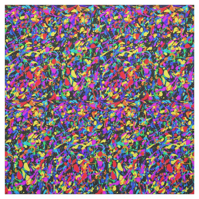 Grande Splatter - Tecido de Algodão Pima (Modelo)