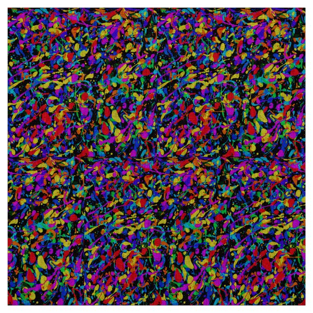 Grande Splatter - Tecido de linhagem natural (Modelo)