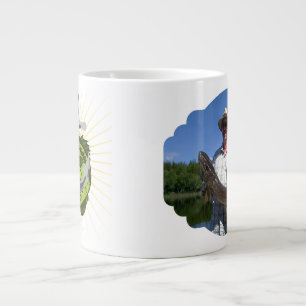 Grande Sua imagem pessoal na caneca de café especial