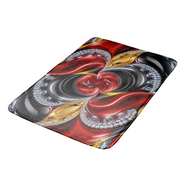 Grande tapete de banho com cores alemãs (Angulado)