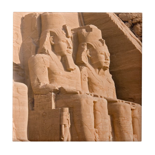 Grande Templo de Abu Simbel - Ramsés II - Egito (Frente)