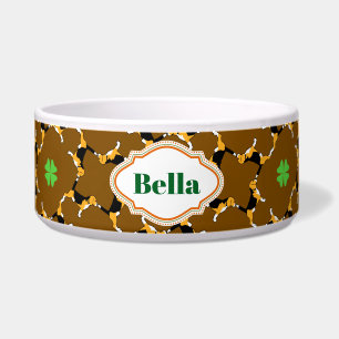 Grande Tigela de Pet Personalizada – Edição Beagle
