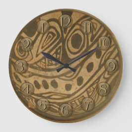 Grande Tigela do Museu do Relógio Inka Design para Trás