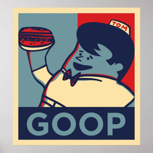 Grande Tom para o Presidente Poster (Frente)